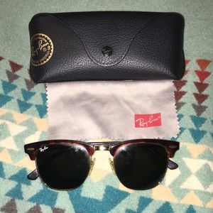 Ray Ban Clubmasters Tortoise Shell